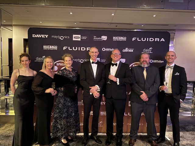 Newport Consulting Team at the National SPASA Awards in Queensland. 
